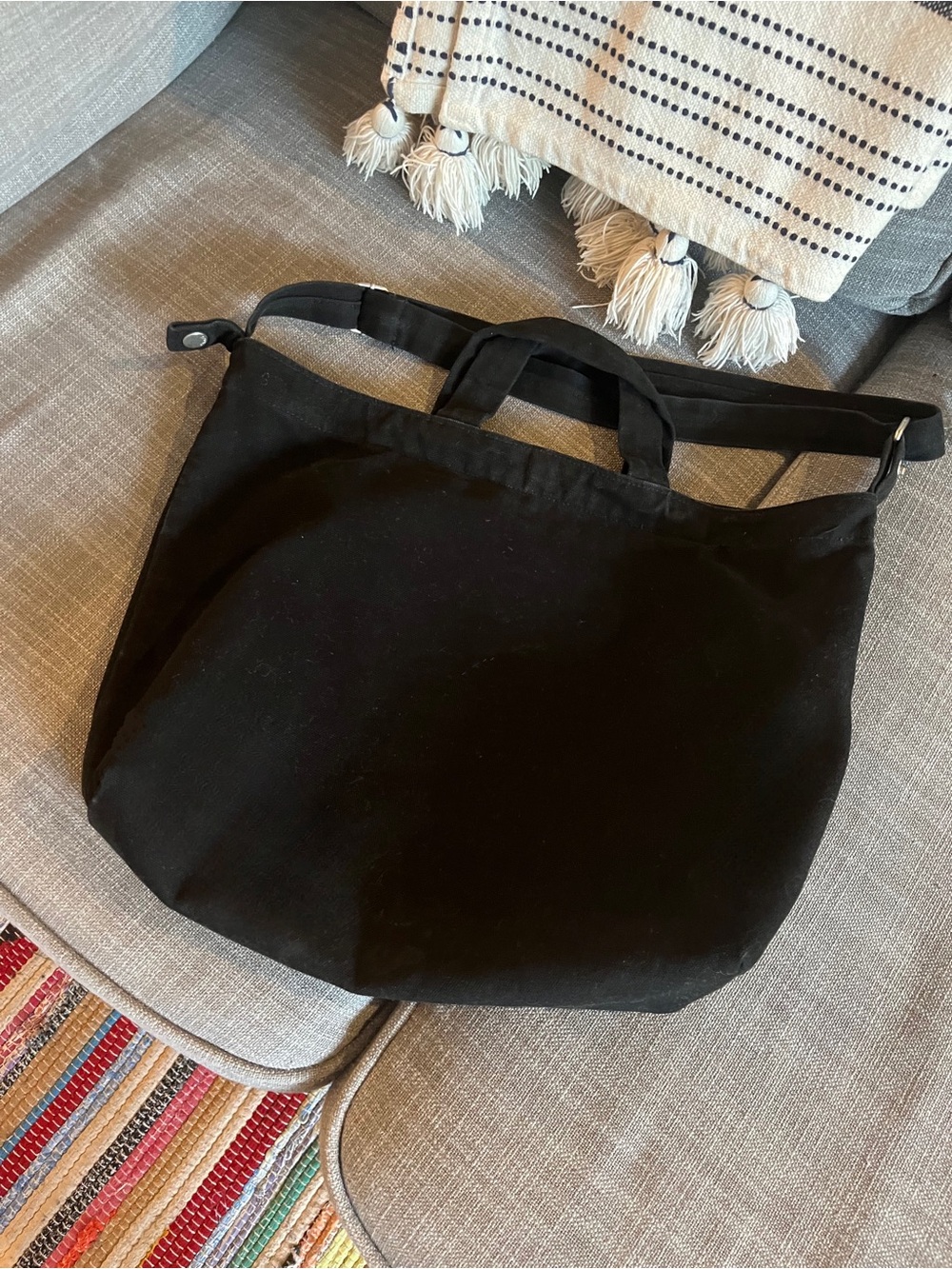 BAGGU Black Horizontal Duck Bag - Picture 3 of 3